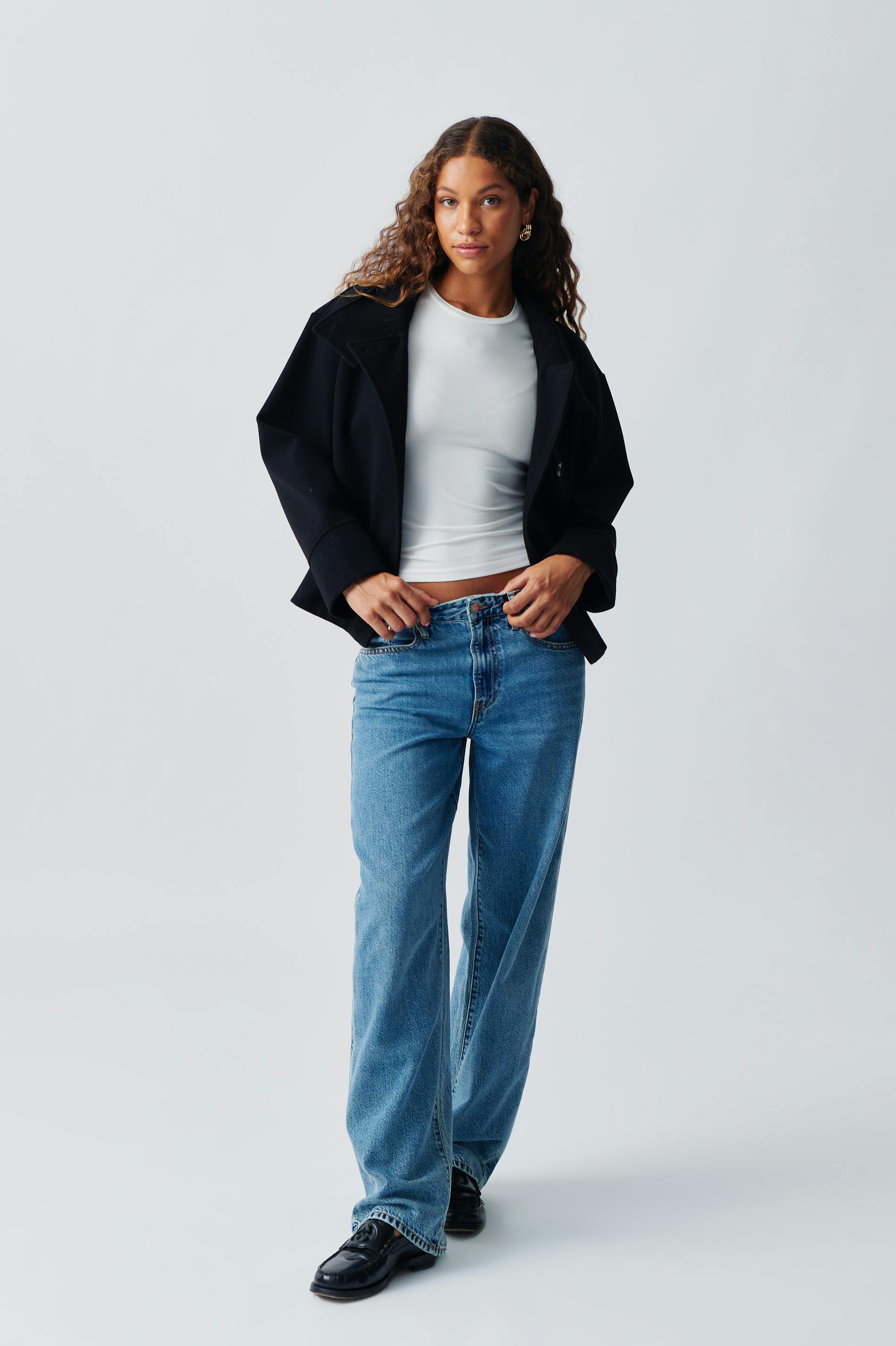 short felt jacket