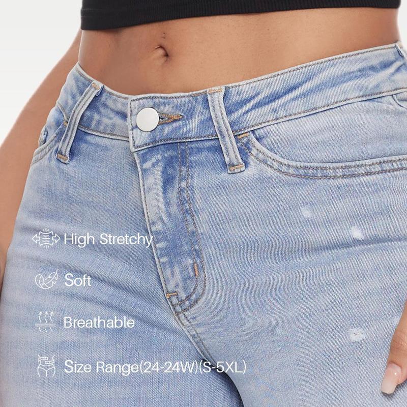 Mivaru I Stretchy BBL Jeans