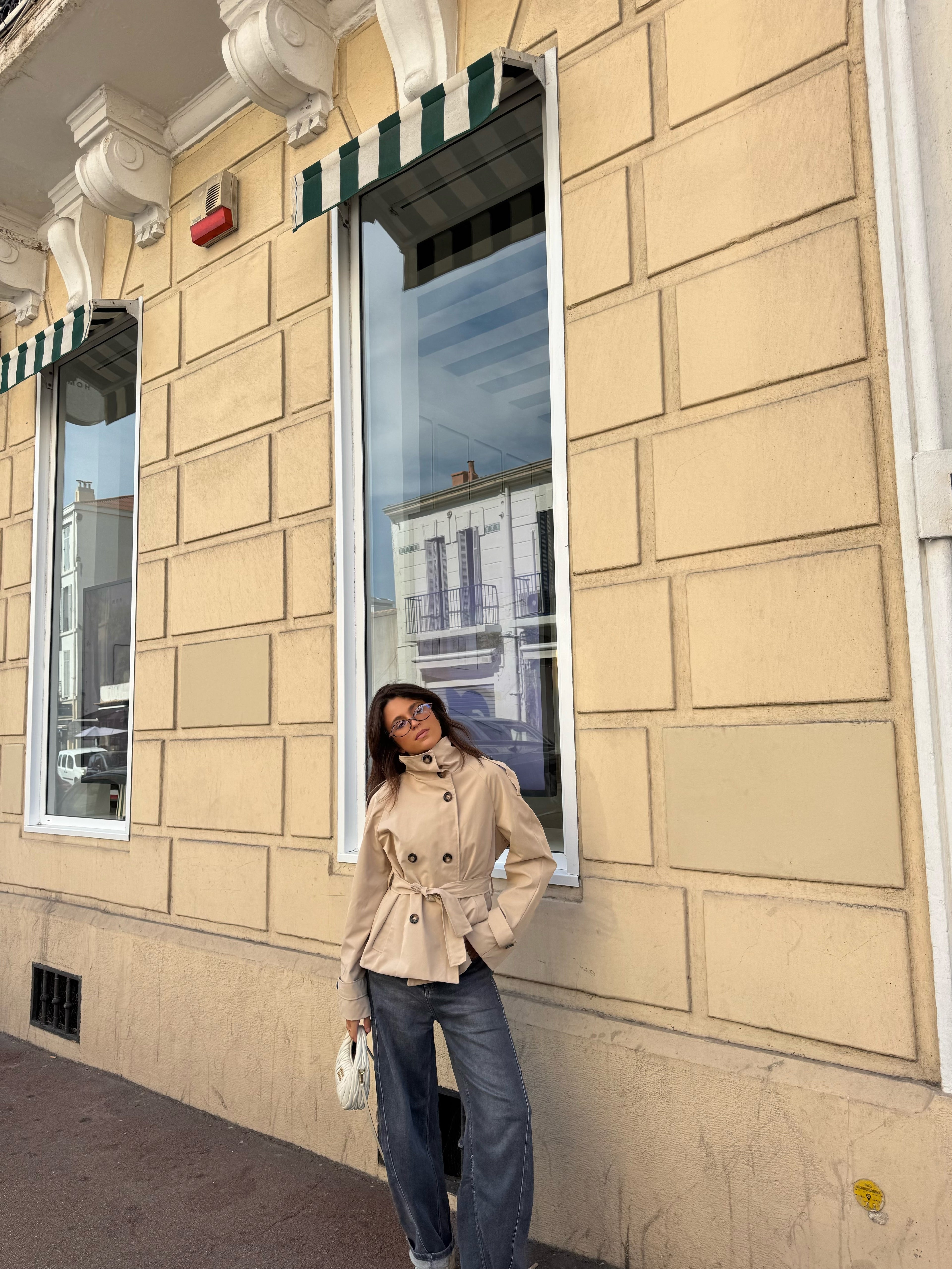 Beige Nala Trench Coat