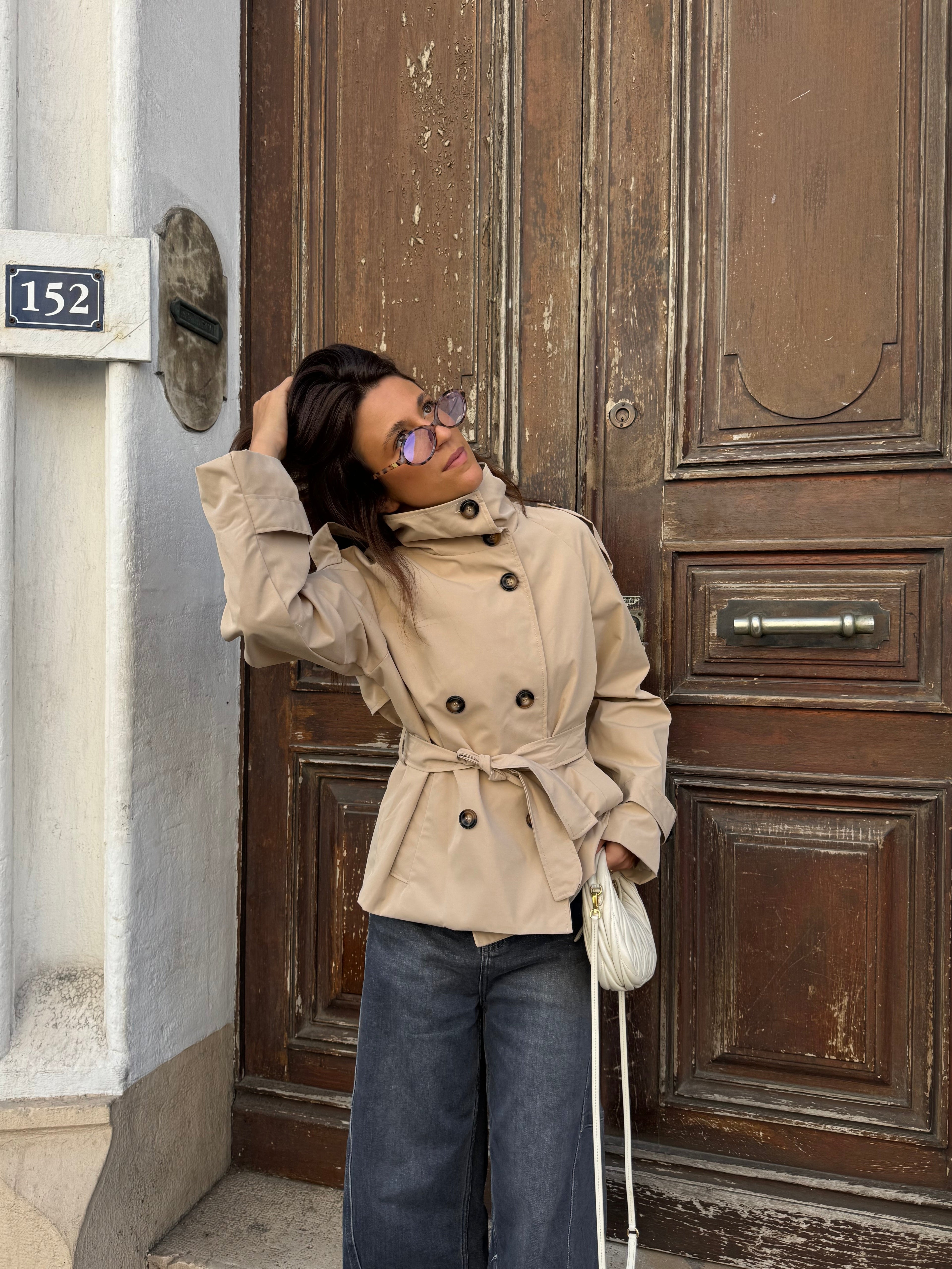 Beige Nala Trench Coat