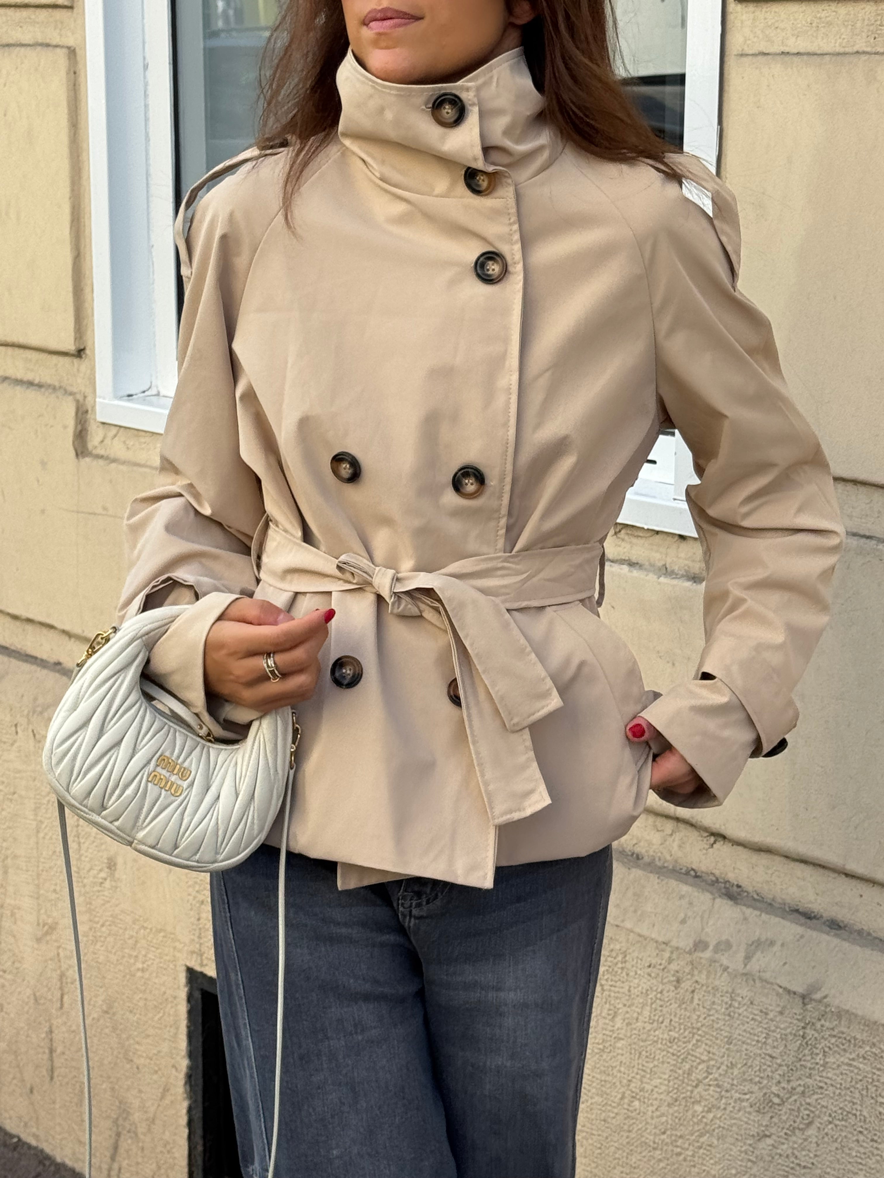 Beige Nala Trench Coat