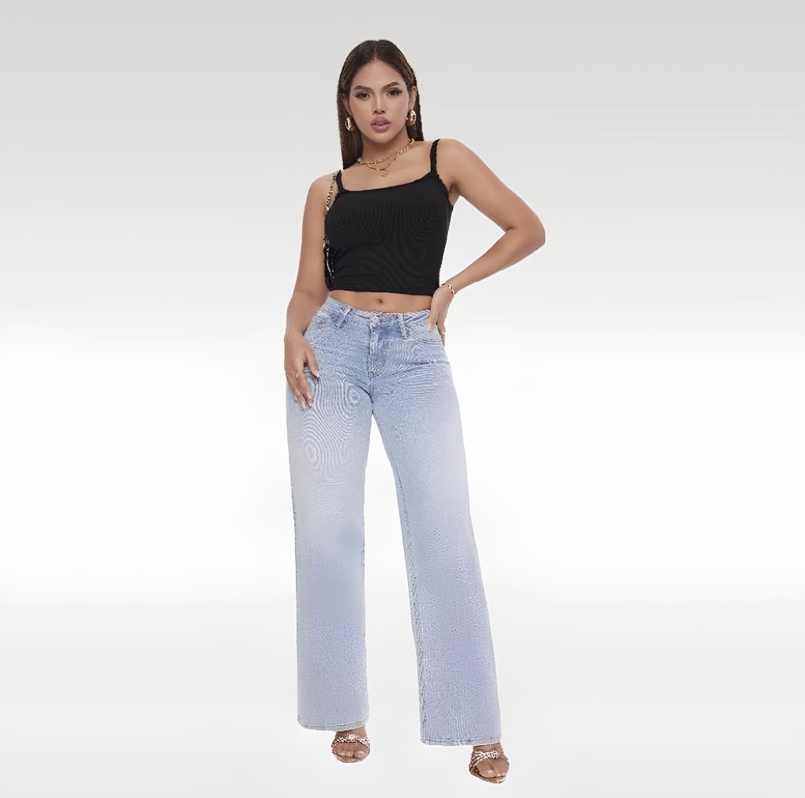 Mivaru I Stretchy BBL Jeans