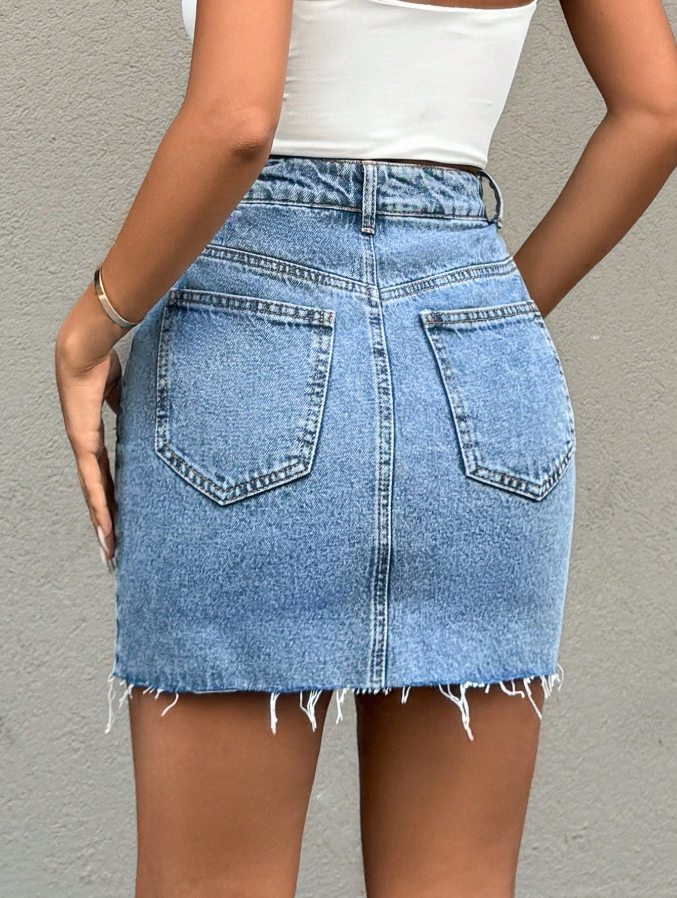 Denim Skirt