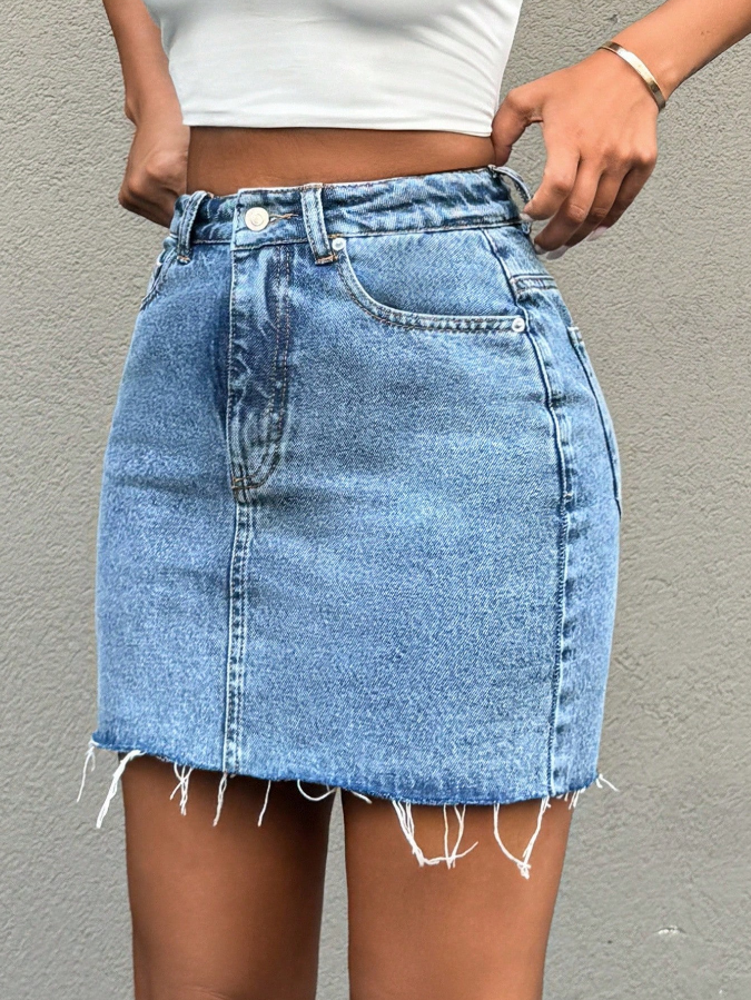 Denim Skirt